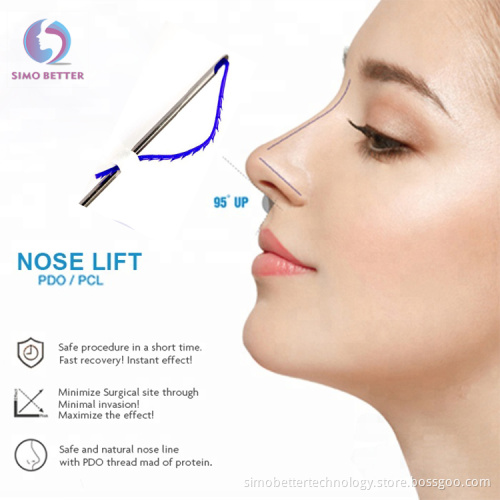 High Quality 3D Cog PDO Thread with Blunt Cannula for Nose Lift
